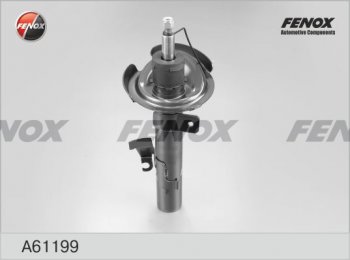 Правый амортизатор передний (газ/масло) (1.4-1.6) FENOX Ford Focus 2 хэтчбэк 3 дв. дорестайлинг (2004-2007)