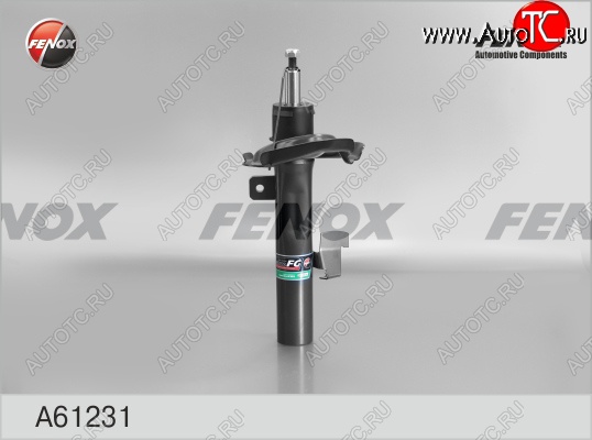 1 989 р. Правый амортизатор передний (газ/масло) (1.8-2.0) FENOX Ford C-max Mk1 рестайлинг (2007-2010)