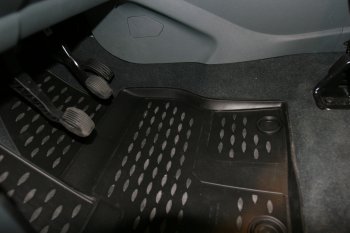 2 069 р. Коврики в салон Element 5 шт. (полиуретан) Ford C-max Mk2 дорестайлинг (2010-2015). Увеличить фотографию 2