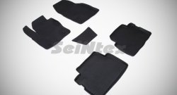 4 599 р. Износостойкие коврики в салон с высоким бортом SeiNtex Premium 4 шт. (резина)  Ford C-max  Mk1 (2007-2010). Увеличить фотографию 1