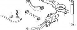 1 139 р. Полиуретановый сайлентблок поперечного рычага задней подвески Точка Опоры Ford Focus 1 универсал дорестайлинг (1998-2002). Увеличить фотографию 2