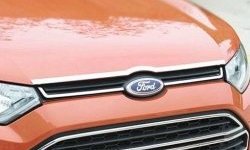 3 799 р. Накладка на капот СТ  Ford EcoSport (2013-2019). Увеличить фотографию 1
