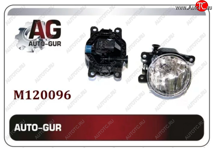 1 479 р. Противотуманные фары AUTO GUR (комплект, с лампами) Ford EcoSport дорестайлинг (2013-2019)