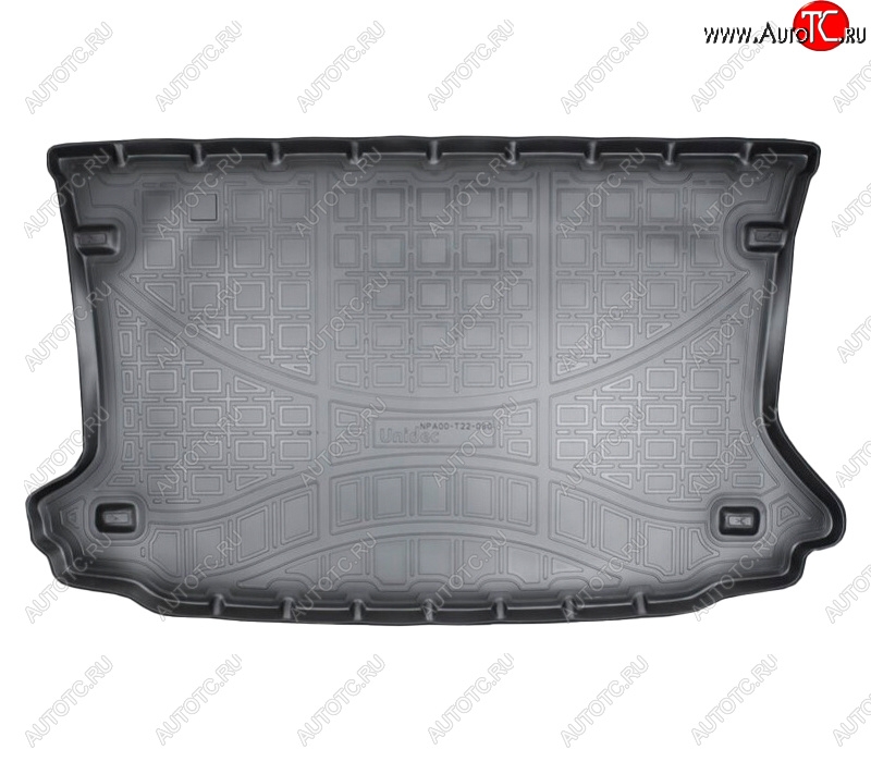 1 499 р. Коврик в багажник Norplast Unidec Ford EcoSport дорестайлинг (2013-2019) (Цвет: черный)