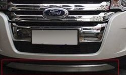 36 549 р. Накладка на передний бампер (рестайлинг) CT Ford Edge 1 дорестайлинг (2006-2010) (Неокрашенная). Увеличить фотографию 1