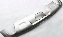 36 899 р. Накладка на задний бампер (рестайлинг) CT  Ford Edge  1 (2006-2010) (Неокрашенная). Увеличить фотографию 2