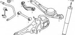 1 679 р. Полиуретановый сайлентблок продольного рычага задней подвески Точка Опоры Mazda MPV LY дорестайлинг (2006-2008). Увеличить фотографию 2