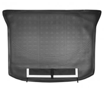 2 799 р. Коврик багажника Norplast  Ford Edge  2 (2015-2024) (Черный, с погрузочным ковриком (фартуком)). Увеличить фотографию 1