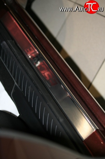 2 429 р. Комплект накладок на порожки автомобиля Novline Ford Escape 2 (2008-2012)