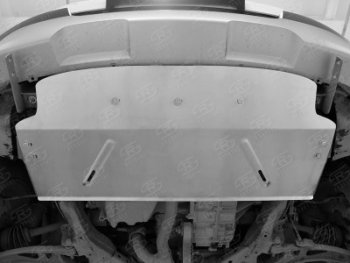 7 249 р. Защита картера (v-3,5d) Russtal Ford Explorer U502 2-ой рестайлинг, 5 дв. (2017-2019). Увеличить фотографию 1