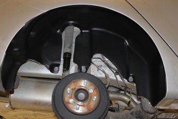 61 р. Левый подкрылок задний TOTEM Ford Fiesta 6 хэтчбэк 3 дв. рестайлинг (2012-2019). Увеличить фотографию 3