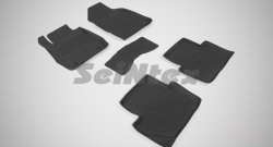 Износостойкие коврики в салон с высоким бортом SeiNtex Premium 4 шт. (резина) Ford (Форд) Fiesta (Фиеста)  6 (2012-2019) 6 хэтчбэк 5 дв. рестайлинг