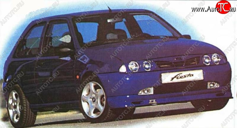 13 299 р. Накладка на передний бампер Kamei Ford Fiesta 4 хэтчбэк 5 дв. дорестайлинг (1995-1999)
