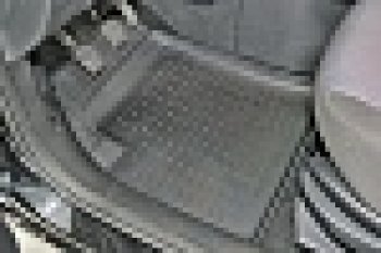 1 879 р. Комплект ковриков салона Element (полиуретан)  Ford Fiesta  5 - Fusion  1. Увеличить фотографию 2