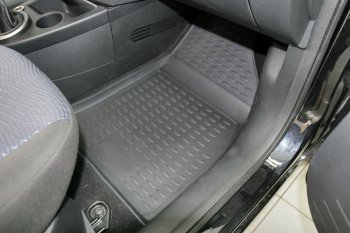 1 879 р. Комплект ковриков салона Element (полиуретан)  Ford Fiesta  5 - Fusion  1. Увеличить фотографию 4
