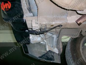 949 р. Кронштейн крепления задней юбки Sport Ford Focus 2 хэтчбэк 5 дв. дорестайлинг (2004-2008). Увеличить фотографию 1