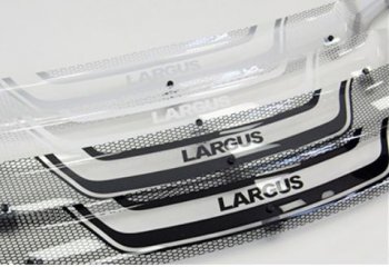 2 079 р. Дефлектор капота CA-Plastiс  Ford Focus  2 (2007-2011) (Серия Art серебро). Увеличить фотографию 2