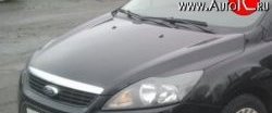 13 999 р. Капот cтандартный SIMYI   Ford Focus  2 (2007-2011) (неокрашенный). Увеличить фотографию 1