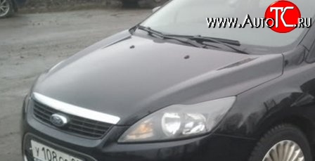13 999 р. Капот cтандартный SIMYI   Ford Focus  2 (2007-2011) (неокрашенный)