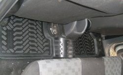 1 369 р. Комплект ковриков в салон Aileron 4 шт. (полиуретан, 3D с подпятником) Ford Focus 2 хэтчбэк 5 дв. рестайлинг (2007-2011). Увеличить фотографию 2