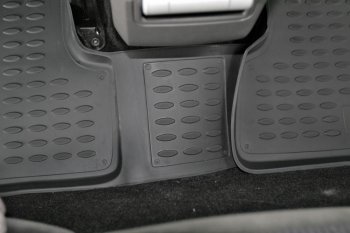 1 949 р. Коврики в салон (полиуретан) Element Ford Focus 2 хэтчбэк 3 дв. рестайлинг (2007-2011). Увеличить фотографию 4