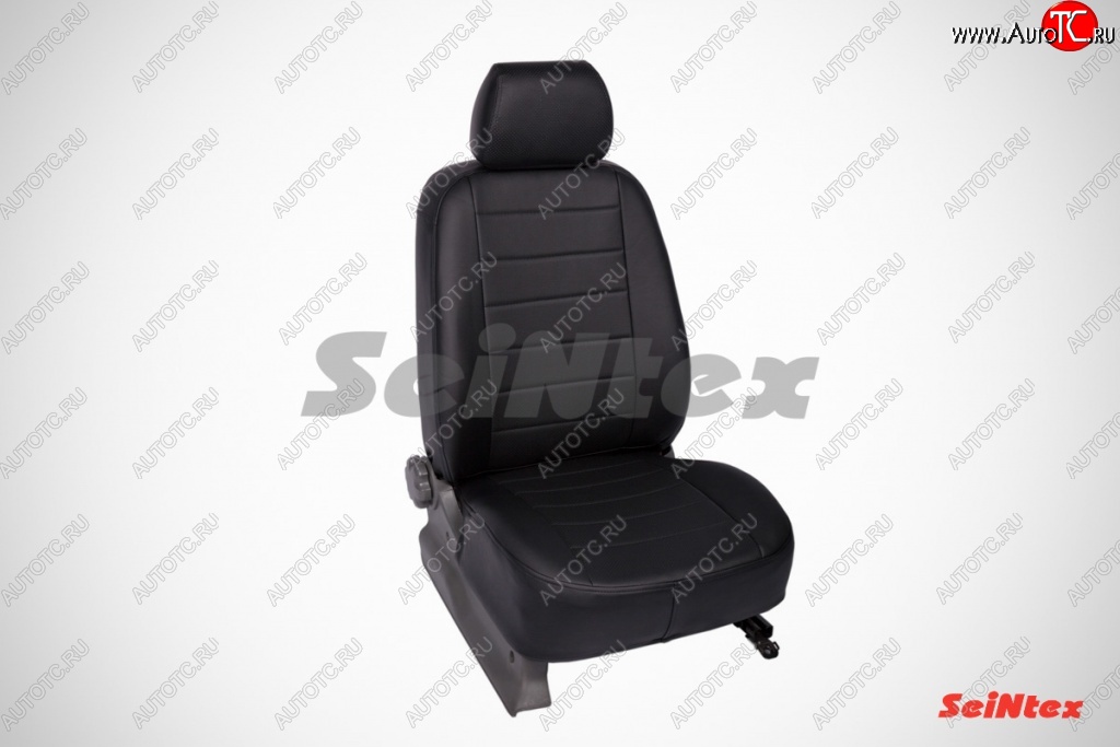 6 249 р. Чехлы для сидений (GHIA) SeiNtex (экокожа) Ford Focus 2 седан рестайлинг (2007-2011)