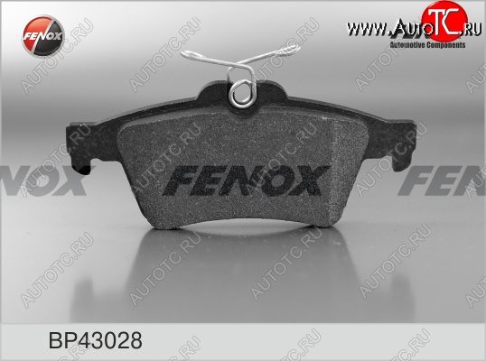 1 289 р. Колодка заднего дискового тормоза FENOX  Ford Focus ( 2,  3) (2004-2015), Mazda 3/Axela  BK (2003-2009), Volvo S40  MS седан (2004-2012)