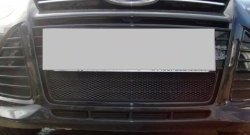 1 749 р. Сетка на бампер Russtal (черная) Ford Focus 3 хэтчбэк дорестайлинг (2010-2015). Увеличить фотографию 2