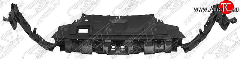 2 499 р. Усилитель переднего бампера SAT (пластик) Ford Focus 3 седан рестайлинг (2014-2019)