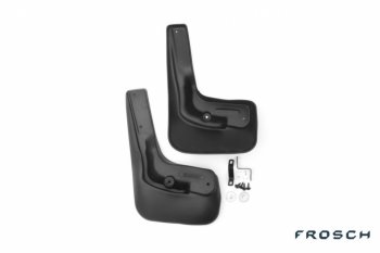 1 889 р. Брызговики задние Frosch  Ford Focus  3 (2014-2019). Увеличить фотографию 1