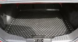 1 599 р. Коврик в багажник Element (полиуретан) Ford Focus 3 седан дорестайлинг (2011-2015). Увеличить фотографию 1