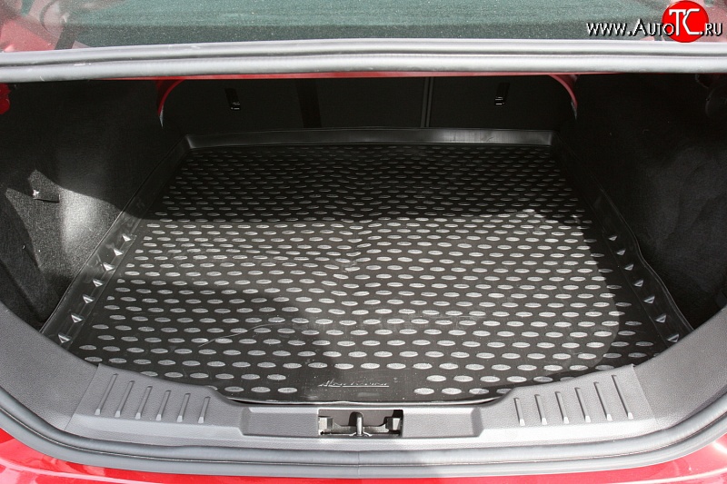 1 399 р. Коврик в багажник Element (полиуретан) Ford Focus 3 седан рестайлинг (2014-2019)