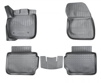 2 279 р. Комплект салонных ковриков Norplast Unidec Ford Mondeo MK5 CD391 рестайлинг, седан (2019-2024) (Цвет: черный). Увеличить фотографию 1