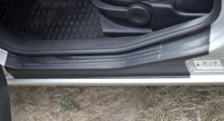 3 799 р. Накладки порогов в дверной проем на RA  Ford Fusion  1 (2002-2005) (Передние + задние). Увеличить фотографию 3