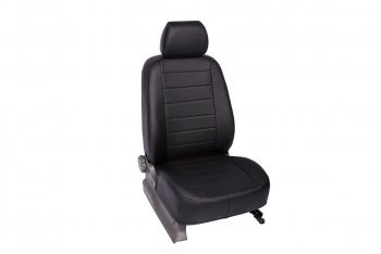 5 599 р. Чехлы для сидений SeiNtex (экокожа)  Ford Fusion  1 (2002-2012). Увеличить фотографию 1