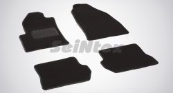 2 499 р. Износостойкие коврики в салон SeiNtex Premium LUX 4 шт. (ворсовые)  Ford Fusion  1 (2002-2012). Увеличить фотографию 1
