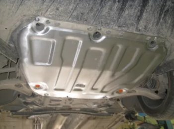10 999 р. Защита картера двигателя и КПП Alfeco  Ford Grand C-Max  C344 (2010-2015) (Алюминий 3 мм). Увеличить фотографию 2