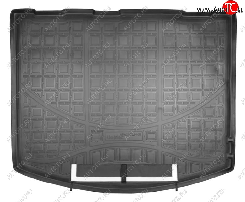 2 779 р. Коврик в багажник Norplast  Ford Kuga  2 (2013-2019) (Черный с фартуком)
