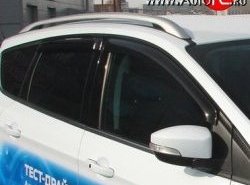 2 449 р. Дефлекторы окон (ветровики) 4 шт. Novline Ford Kuga 1 (2008-2013). Увеличить фотографию 1