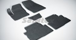 Износостойкие коврики в салон с рисунком Сетка SeiNtex Premium 4 шт. (резина) Ford Kuga 1 (2008-2013)