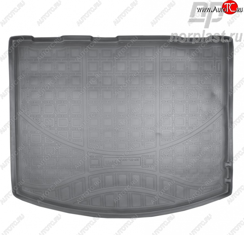 1 589 р. Коврик в багажник Norplast  Ford Kuga  2 (2013-2019) (Черный)