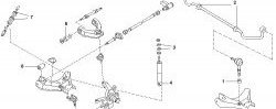 369 р. Полиуретановая втулка реактивной тяги передней подвески Точка Опоры Nissan Terrano WD21 дорестайлинг (1985-1995). Увеличить фотографию 2