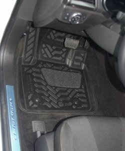 Коврики в салон (седан) Aileron (полиуретан) Ford Mondeo MK5 CD391 дорестайлинг седан (2014-2018)
