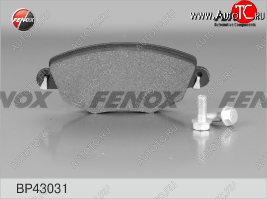 1 699 р. Колодка переднего дискового тормоза FENOX Ford Mondeo Mk3,B4Y дорестайлинг, седан (2000-2003)