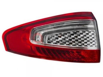 6 549 р. Левый фонарь задний SAT (внешний)  Ford Mondeo (2010-2014). Увеличить фотографию 1