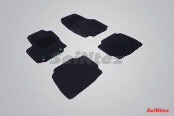 2 599 р. Комплект ворсовых ковриков в салон LUX Seintex Ford Mondeo Mk4,DG дорестайлинг, универсал (2007-2010). Увеличить фотографию 1