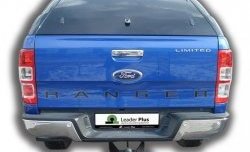 10 299 р. Фаркоп (Limited, Wildtrak) Лидер Плюс. Ford Ranger DoubleCab рестайлинг (2015-2021) (Без электропакета). Увеличить фотографию 3