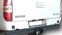 10 499 р. Фаркоп Лидер Плюс  Ford Ranger  2 (2006-2009), Mazda BT-50 (2006-2011) (Без электропакета). Увеличить фотографию 1