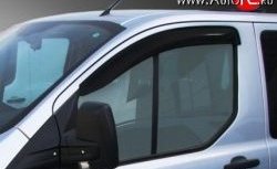 999 р. Комплект дефлекторов окон (ветровиков) 4 шт. Russtal  Ford Tourneo Custom (2012-2018). Увеличить фотографию 1