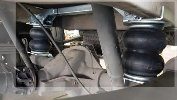 23 999 р. Комплект вспомогательной пневмоподвески на заднюю ось Aride (усиленная, двухскатная ошиновка, задний привод)  Ford Transit  3 (2000-2014). Увеличить фотографию 2